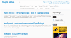 Desktop Screenshot of blog.marvinsiq.com
